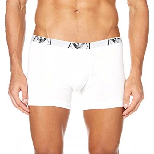 Emporio Armani Men's 111284CC715 Boxer Shorts, White (Bianco/Bianco 04710), M (Pack of 2)