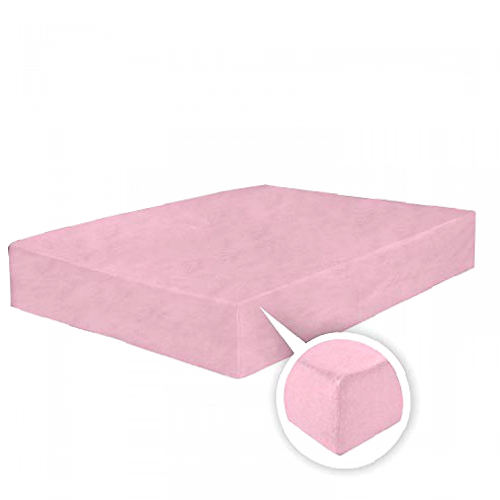 ARLINENS Thermal Flannelette Fitted Sheet 25cm 100% Brushed Soft Cotton available in 7 colours (Pink, Double)