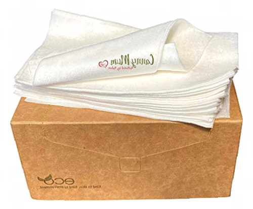 CannyMum, Bamboo Nappy Liners, Pure Baby Wipes, XL Pack 200 Sheets, Chemical Free, Biodegradable, Compostable, Plastic Free