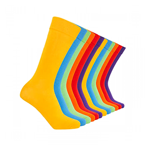 FM London (12-Pack) Bamboo Socks for Men Plain & Patterned Men's Socks Designed to Feel Soft & Resist Odour Casual & Formal Mens Socks Suitable for any Occasion