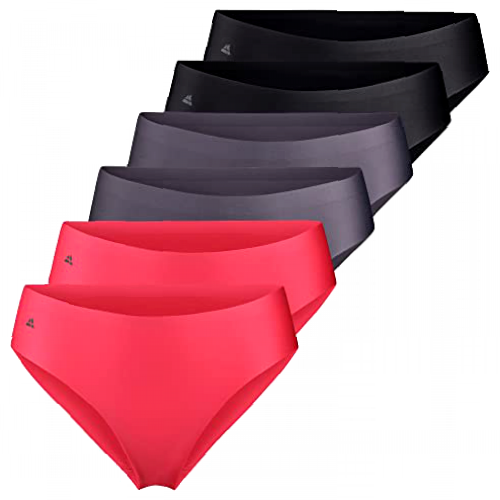DANISH ENDURANCE Sports Bikini 6 Pack M Multicolor (2x Black, 2x Grey, 2x Pink) 6-pack