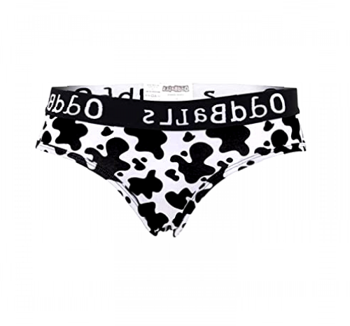 OddBalls | Fat Cow | Ladies Briefs + Birthday Card Bundle | The Underwear Everyone is Talking About | 1 Pack | Size 10