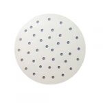 PPX Perforated Parchment Round Bamboo Steamer Paper Liners,diameter 8-10 inch Suitable for Air Fryer,Cooking, Steaming Basket, Vegetables, Dim Sum, 50 Pcs (25.4cm)