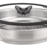 Tefal Ingenio Stainless Steel Steamer with Glass Lid