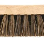Elliott Wooden Hand Scrubbing Brush with stiff natural Bassine bristles, heavy duty multipurpose and water resistant, made with natural fibres easy to use and long lasting