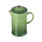 Le Creuset Stoneware Cafetière French Press with Stainless Steel Plunger, 1 Litre, Serves 3-4 Cups, Bamboo, 60706084080003