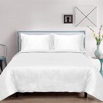 LINENWALAS 100% Tencel 3-Piece Duvet Cover Sham Set With Zipper Closure and Corner Ties - Softest Cool Eucalyptus Sheets Perfect for Skin care - (Superking , White)