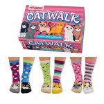 Catwalk - United Oddsocks - Box of 6 Ladies Odd Socks - UK 4-8 EUR 37-42