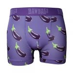 Bawbags Cool De Sacs Aubergine Technical Boxer Shorts XL Purple