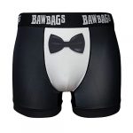 Bawbags Cool De Sacs Tuxedo Technical Boxer Shorts L Black