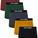 Tokyo Laundry Men's 5 Pack Boxer Shorts Set