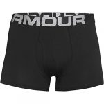 Under Armour Men Charged Cotton 3in 3 Pack, Elasticated and quick-drying sports underwear, comfortable boxer briefs with 4-way stretch in a pack of 3