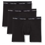 Calvin Klein - Men's Underwear Multipack - Calvin Klein Trunks 3 Pack - Signature Waistband Elastic - Elasticated Cotton - Black - Size XL
