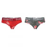 OddBalls | England Rugby League Bundle | Ladies Briefs | The Underwear Everyone is Talking About | 2 Pack | Size 10