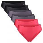 DANISH ENDURANCE Sports Bikini 6 Pack M Multicolor (2x Black, 2x Grey, 2x Pink) 6-pack