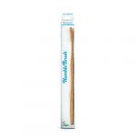 The Humble Co. Bamboo Toothbrush White | Medium Bristles | Biodegradable, Eco-Friendly, Vegan for Your Everyday Oral Care, Dentist Approved (1 Pack)