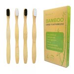EasyHonor Extra Soft Toothbrush, Biodegradable Bamboo Toothbrush with Micro-Nano Ultra Soft 20,000 Bristles, BPA-Free, Natural, Eco-Friendly, 4-Pack for Adults…